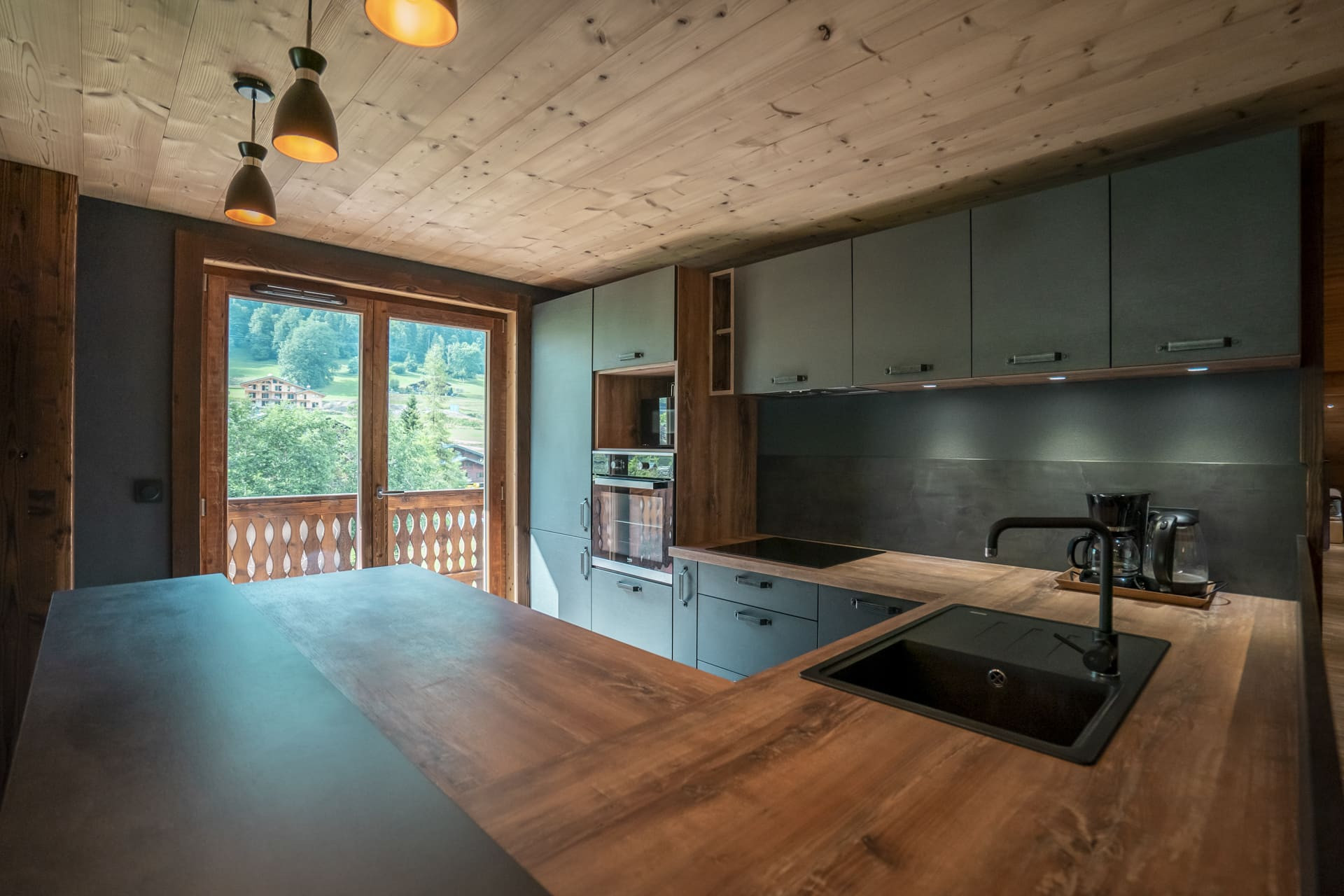 Chalet les Cerfs, Apartment 10 people, Kitchen, Châtel Vacation Rentals