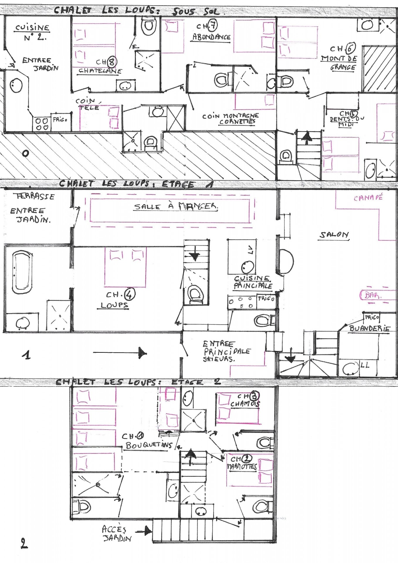 Chalet Les Loups Châtel location map