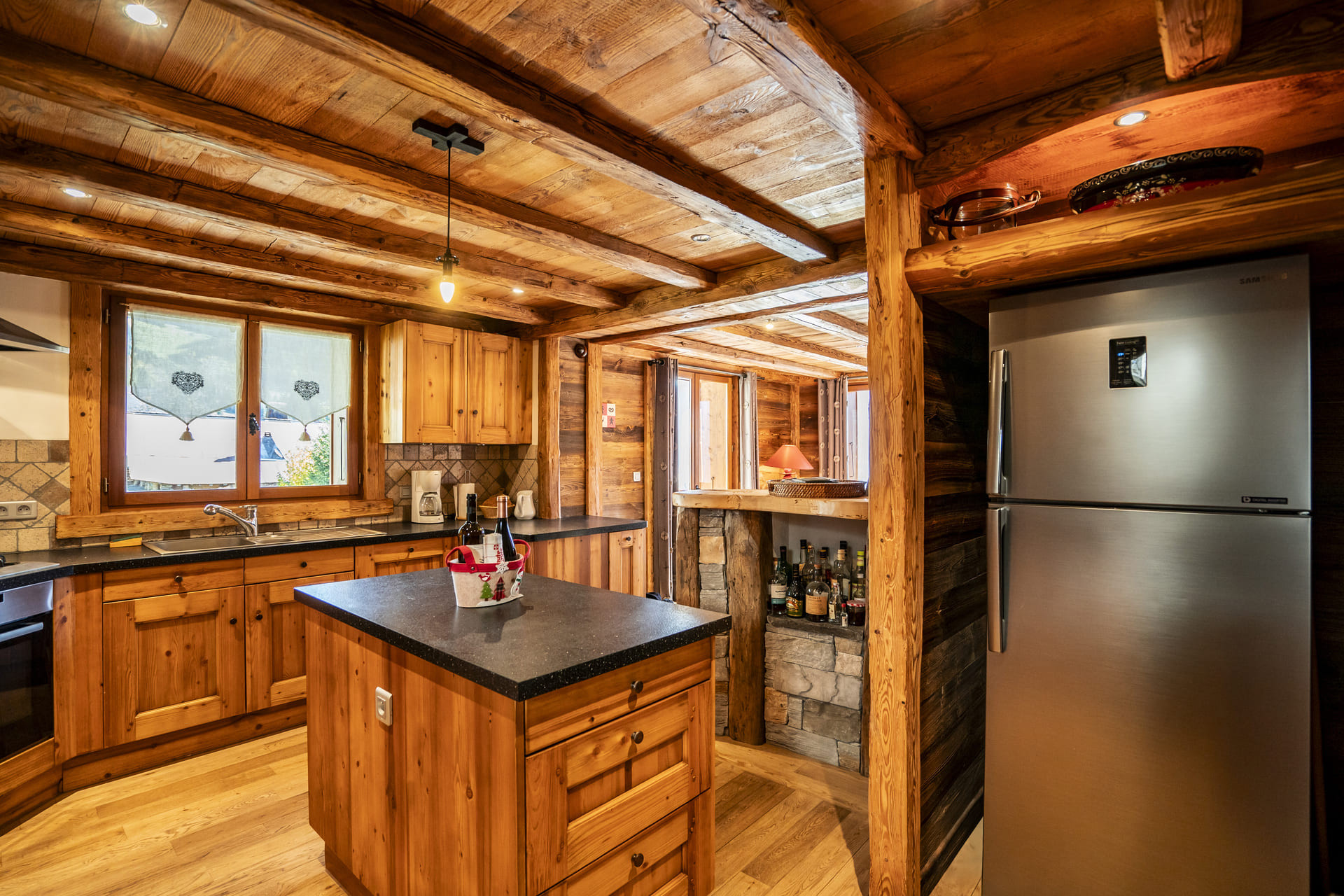 Chalet Tournesols, Fitted kitchen, Châtel