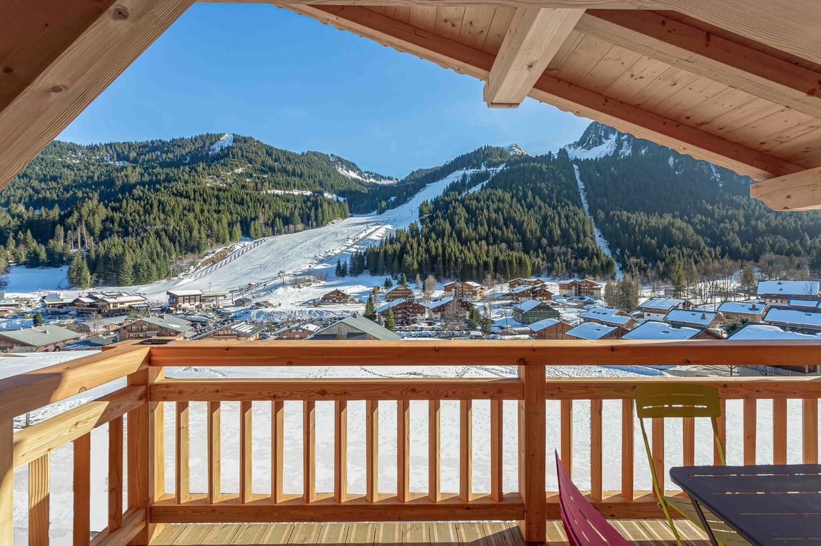 Chalet Linga, Balcony, Chatel, Mountain Holiday Chalet Linga, Balcony, Chatel, Mountain Holiday