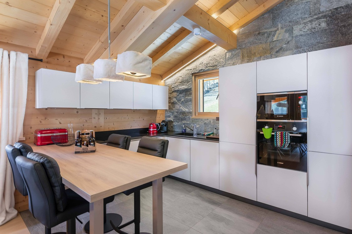 Chalet Linga, Kitchen, Chatel, Raclette Chalet Linga, Kitchen, Chatel, Raclette