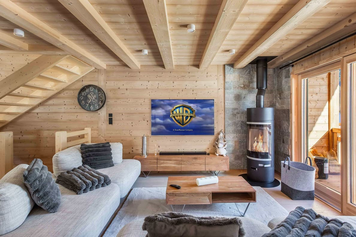 Chalet Linga, Living room, Chatel, Haute Savoie Chalet Linga, Living room, Chatel, Haute Savoie
