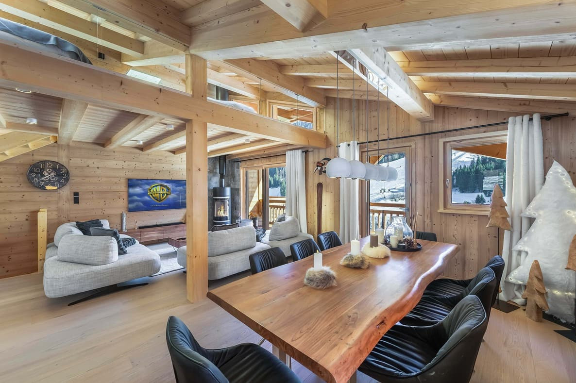 Chalet Linga, Living room, Chatel, Abondance Valley Chalet Linga, Living room, Chatel, Abondance Valley