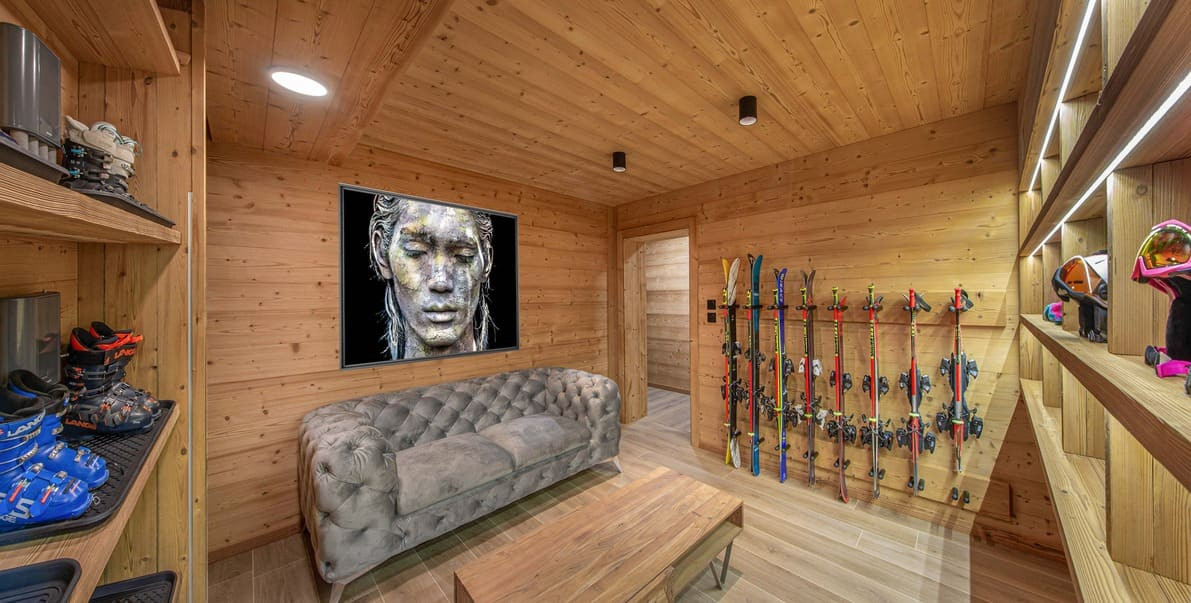 Chalet Linga, Ski room, Chatel Reservation Chalet Linga, Ski room, Chatel Reservation
