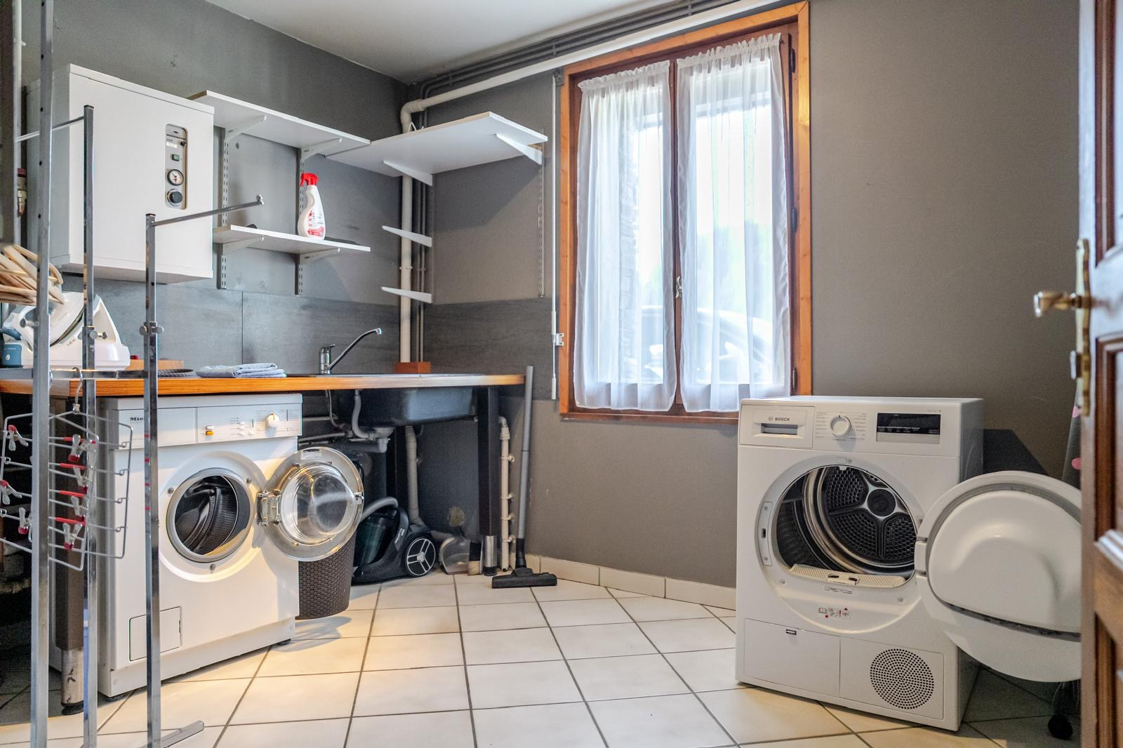 Chalet Lou Bochu, Laundry room, Chatel, Family holiday Chalet Lou Bochu, Laundry room, Chatel, Family holiday