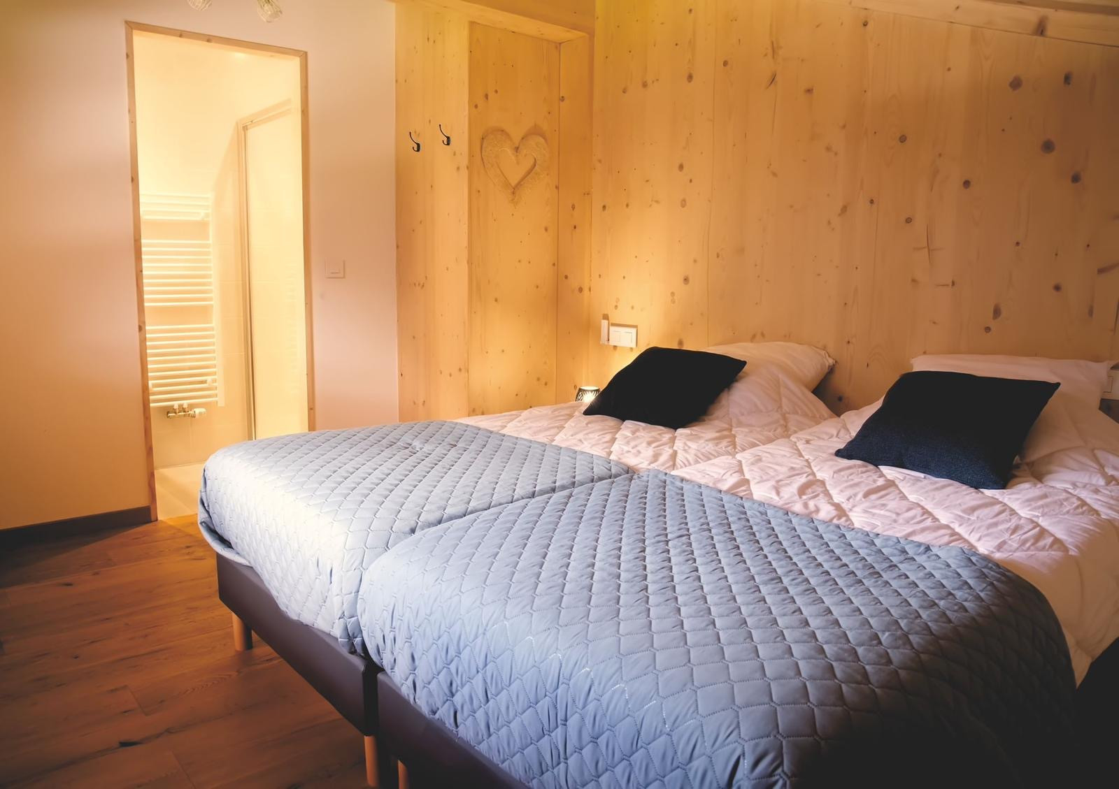Chalet Louise, 10 personnes, Chambre 2 lits simples, Chatel ski