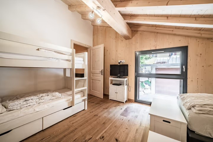 Chalet Louise, 10 personnes, chambre lits simples et superposés, Châtel Vallée d'Abondance Chalet Louise, 10 personnes, chambre lits simples et superposés, Châtel Vallée d'Abondance