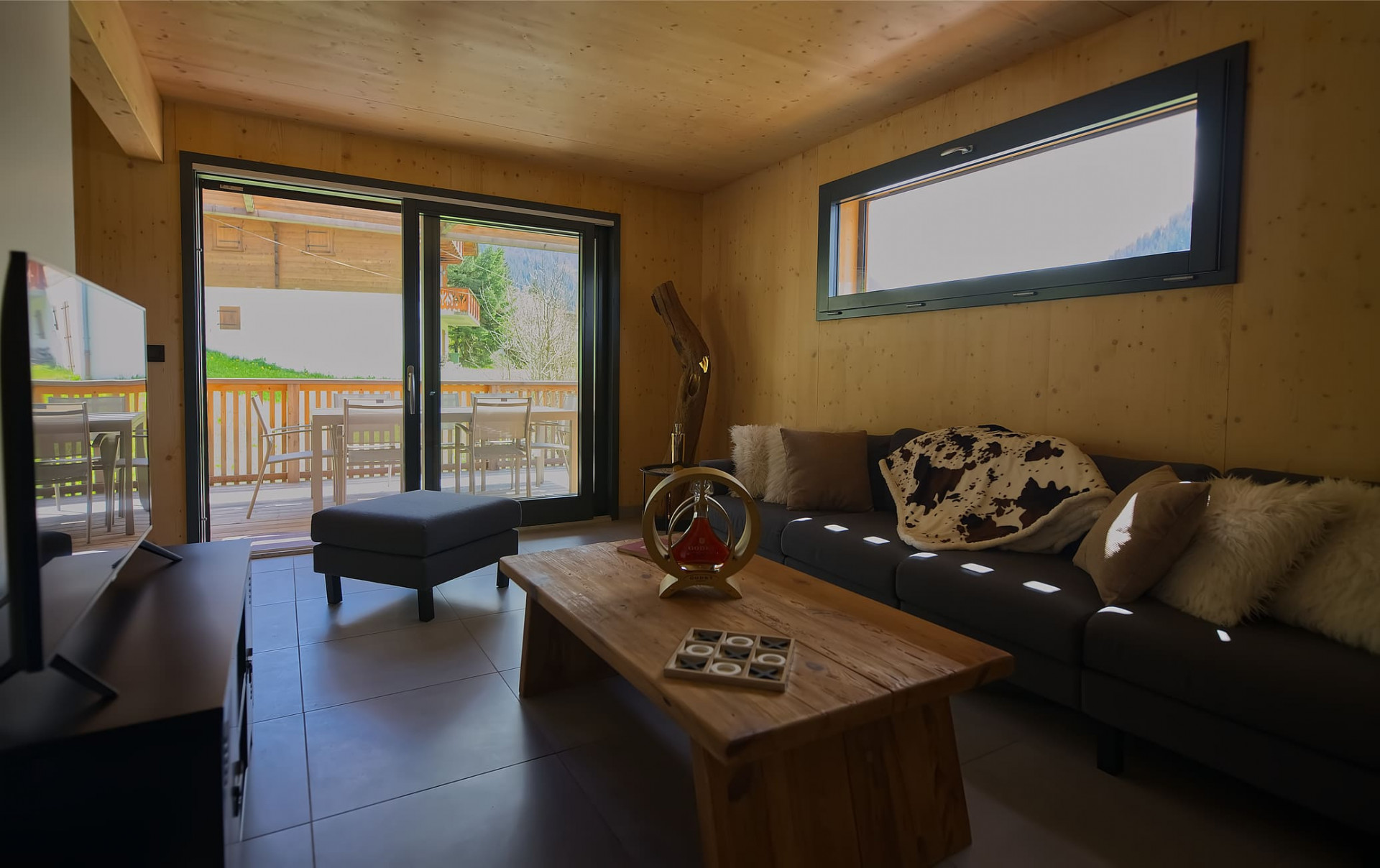 Chalet Louise, 10 personnes, Séjour, Châtel, Réservation Vacances Montagne