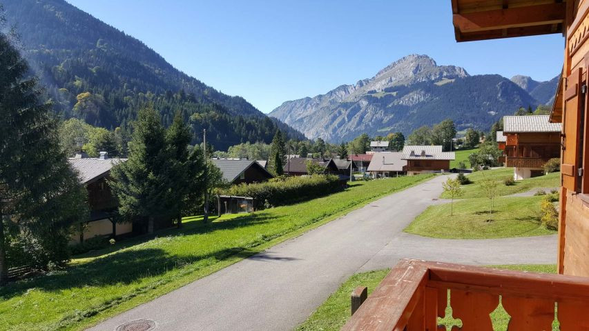 Chalet Namalou, Terrace view, Châtel Hiking