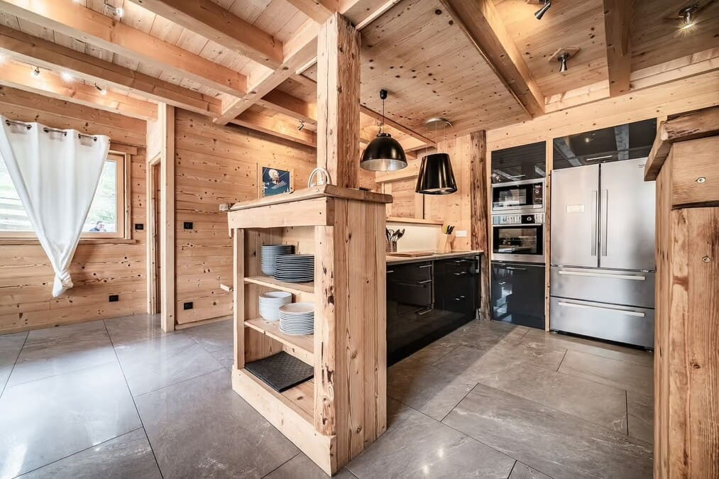 Chalet Stéphane, Kitchen, Châtel Raclette 74