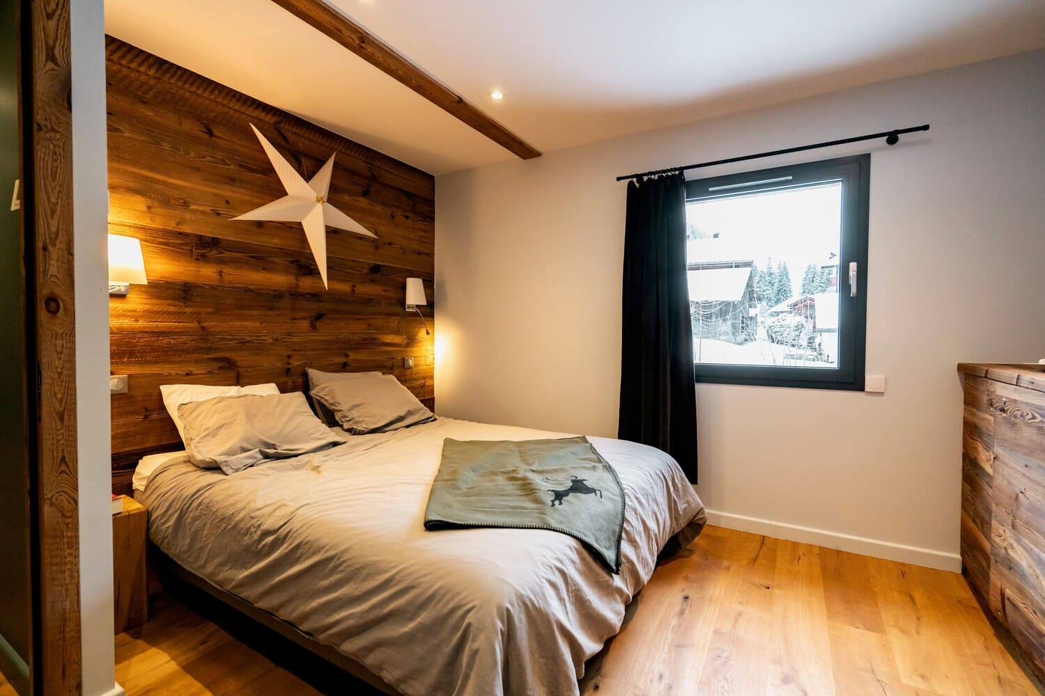 Chalet Ysaline, Double bedroom, Chatel 74390 Chalet Ysaline, Double bedroom, Chatel 74390