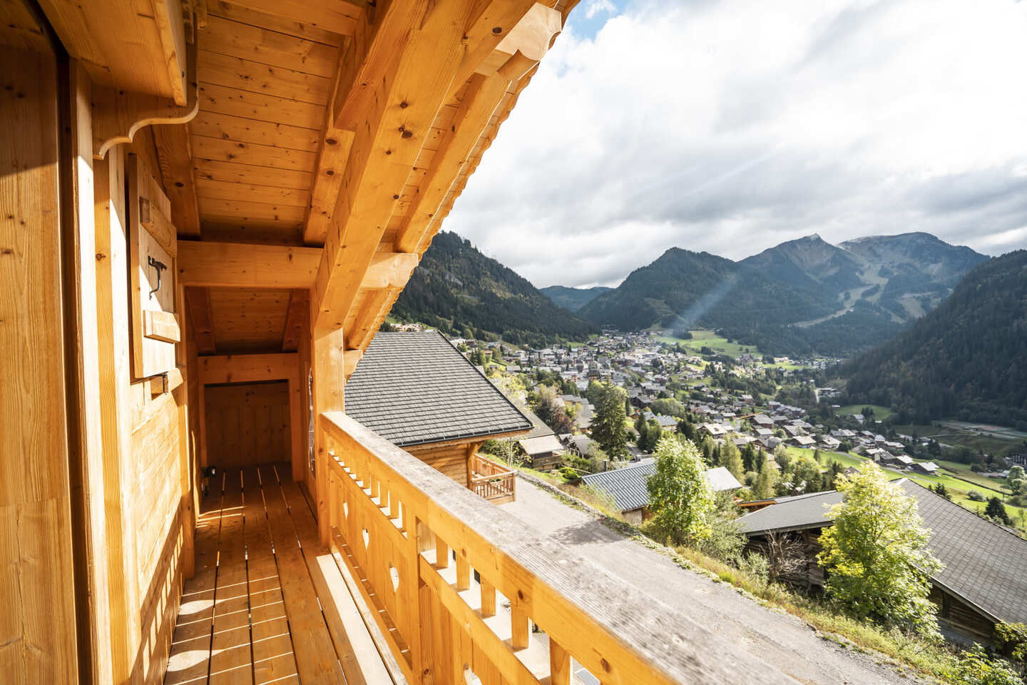 Chatel Etagne, Châtel summer view, Châtel Abondance valley
