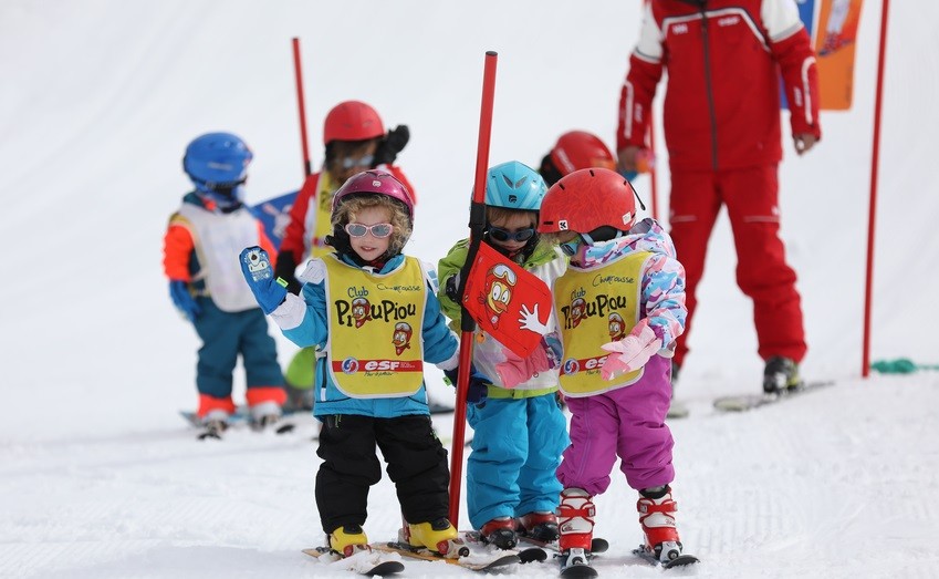 Club Piou Piou of the French ski school Chatel