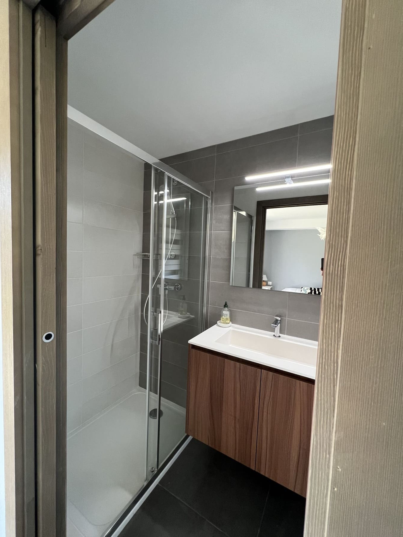 Alpaga C half-chalet in Châtel, shower room