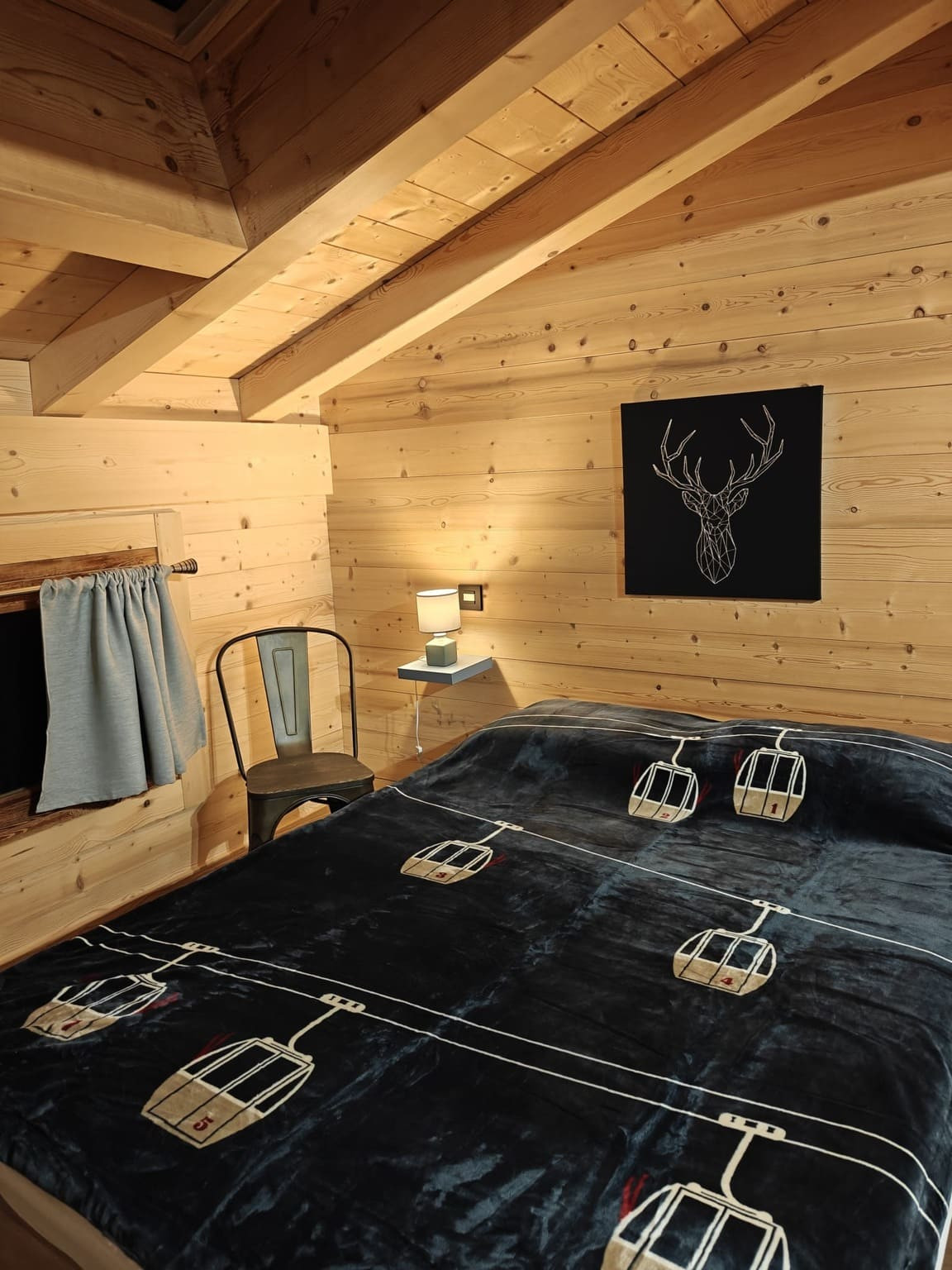 Etoile du Nant, Mezzanine with double bed, La Chapelle d'Abondance