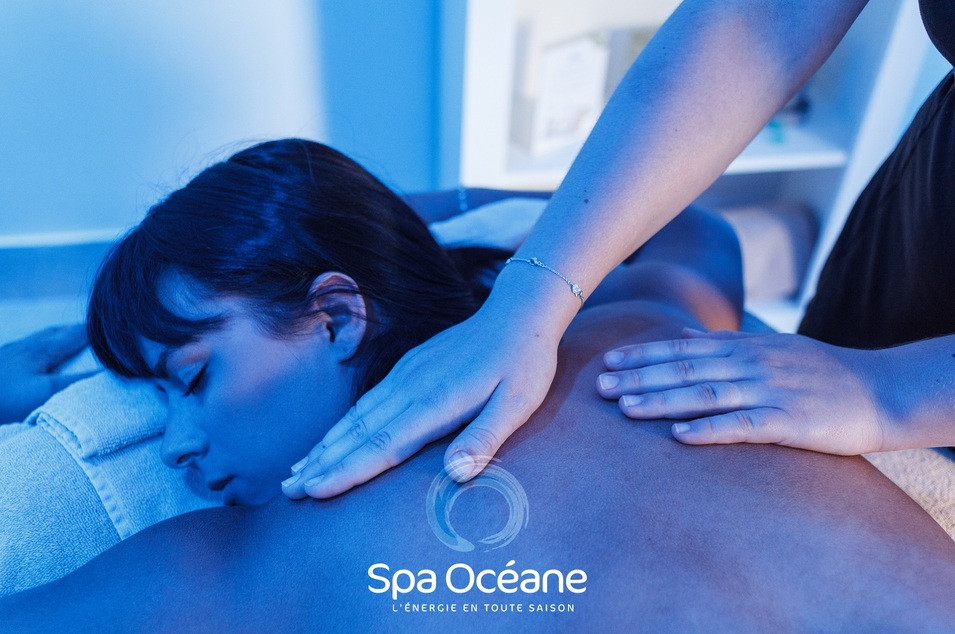 Gommage et massage du dos, Spa Océane Châtel