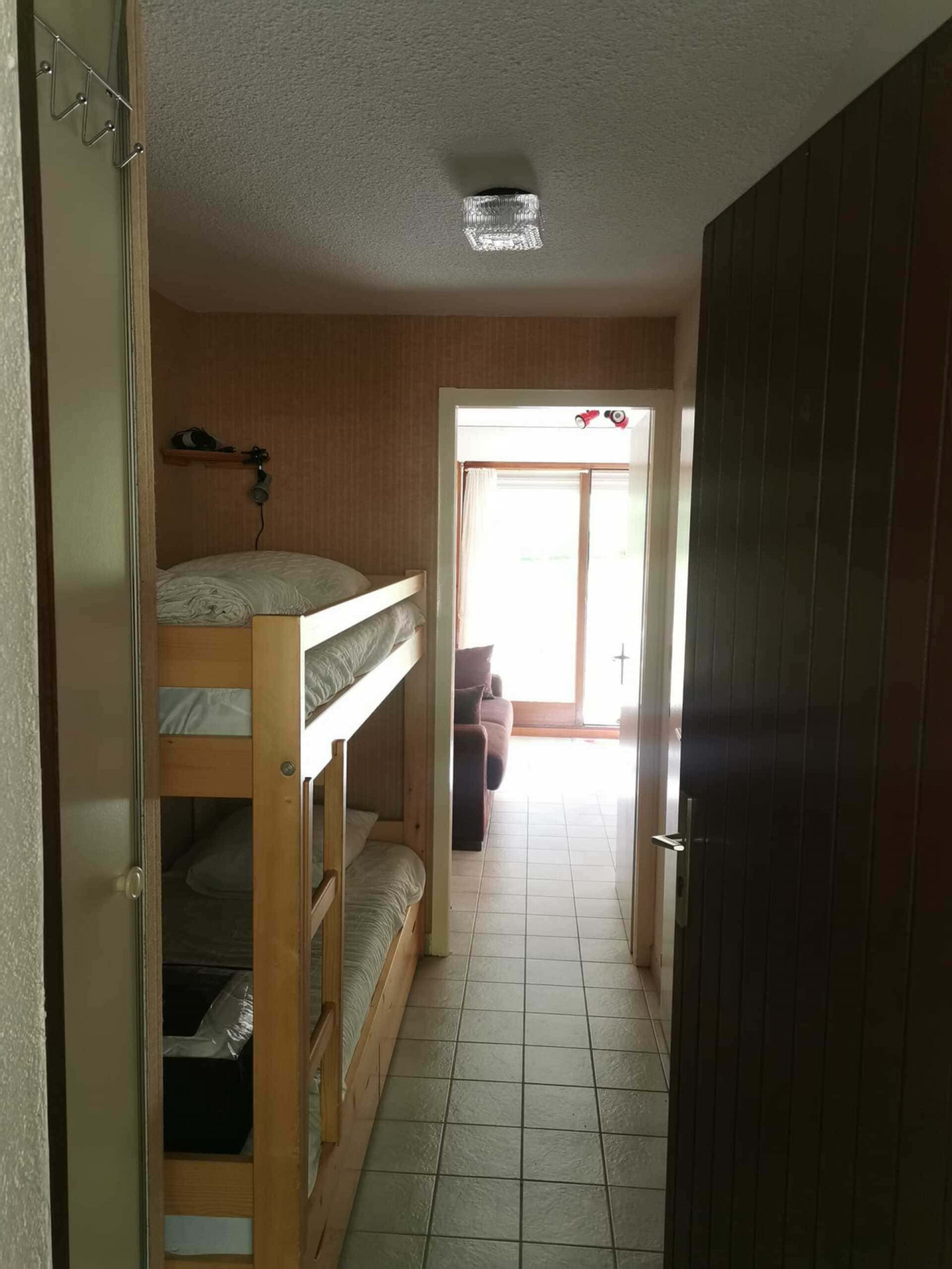 Les Avenières 3 people Châtel, Entrance 2 bunk beds, Chatel Reservation