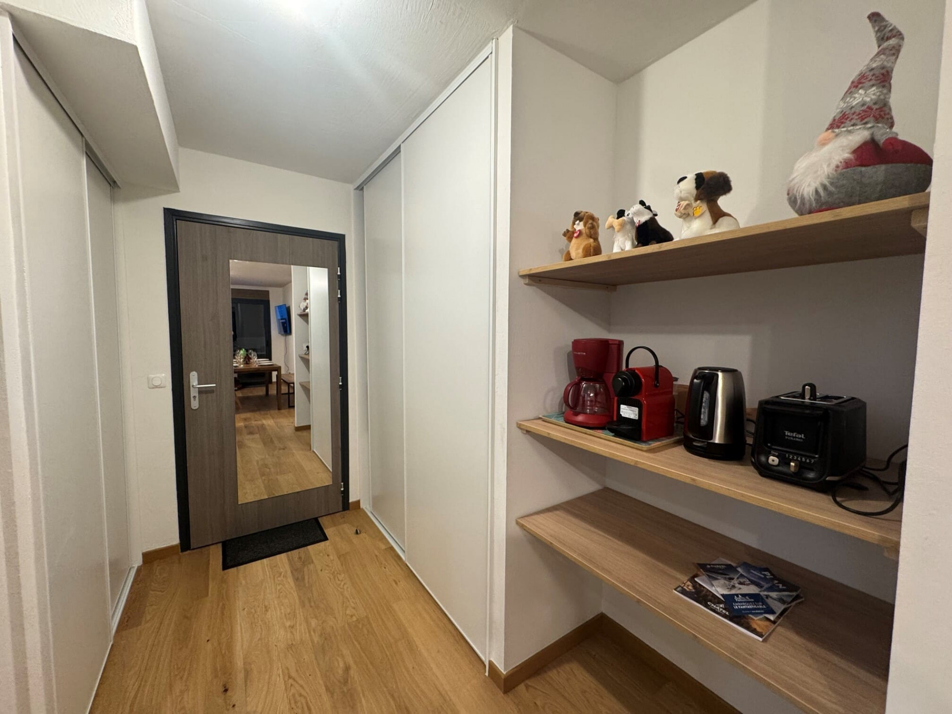 Les Soldanelles, appartment 4B, Chatel, enter, view on Chatel