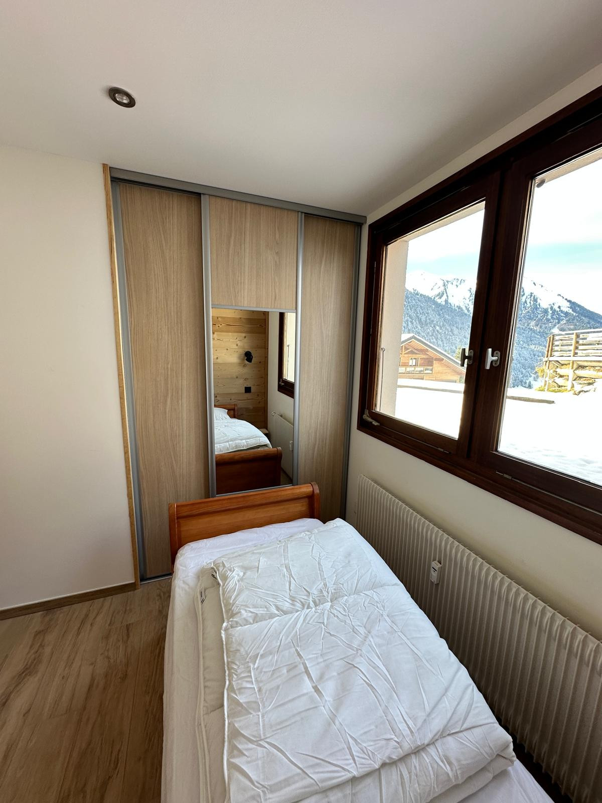 Residence Solarium, Appartment rental nr1, Petit-Châtel, bedroom