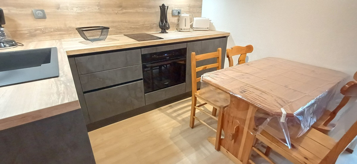 Apartment rental in Chaumière des Neiges, Châtel, kitchen