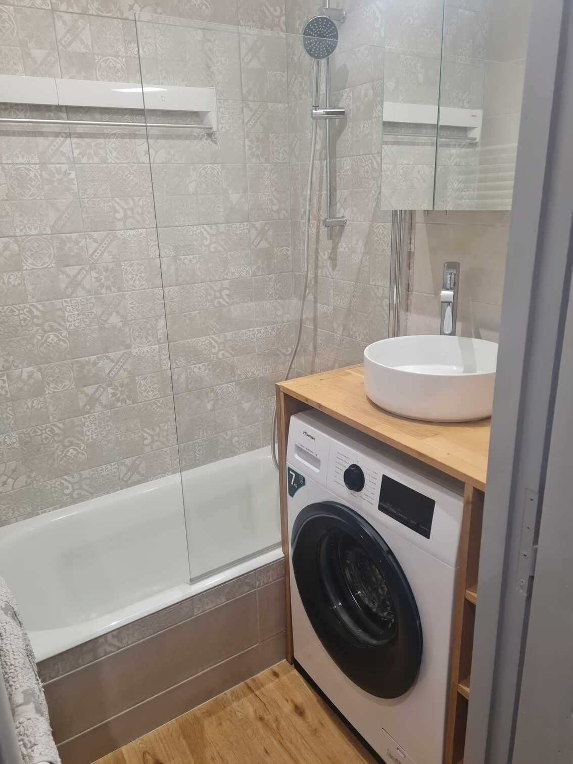 Orée des Pistes 17, Salle de bain, Châtel Ski 74 Orée des Pistes 17, Salle de bain, Châtel Ski 74