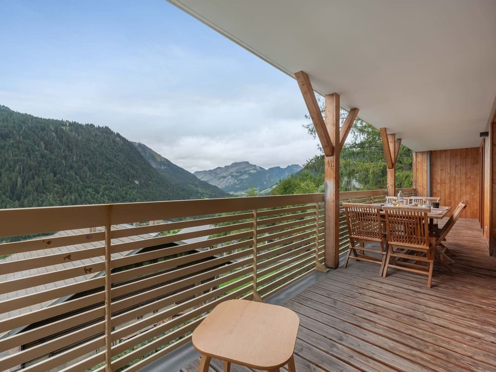 Résidence 360, Appartement 16, Châtel, Vue balcon, Paysages exceptionnels Résidence 360, Appartement 16, Châtel, Vue balcon, Paysages exceptionnels