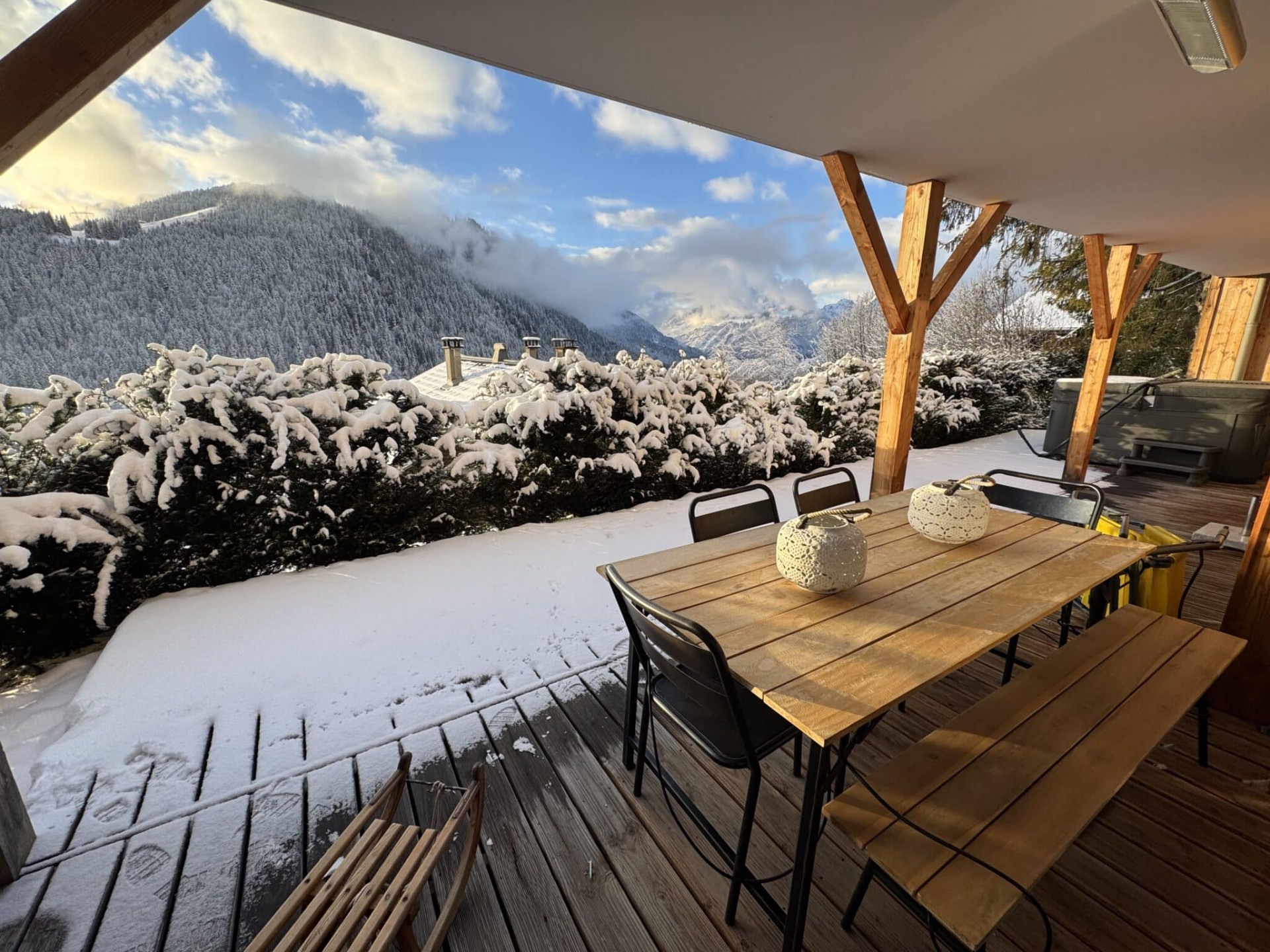 Résidence 360, appartement 19, terrasse, Châtel Les Portes du Soleil