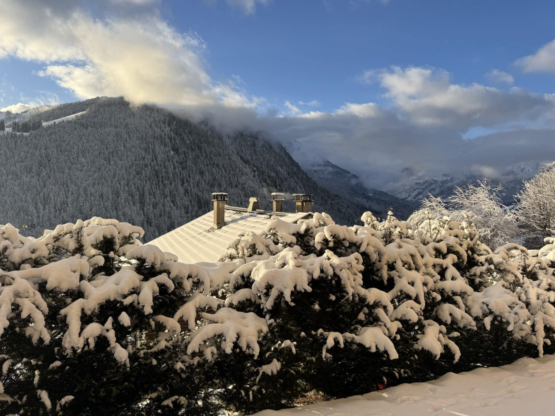 Résidence 360, appartement 19, vue montagne, Châtel domaine skiable
