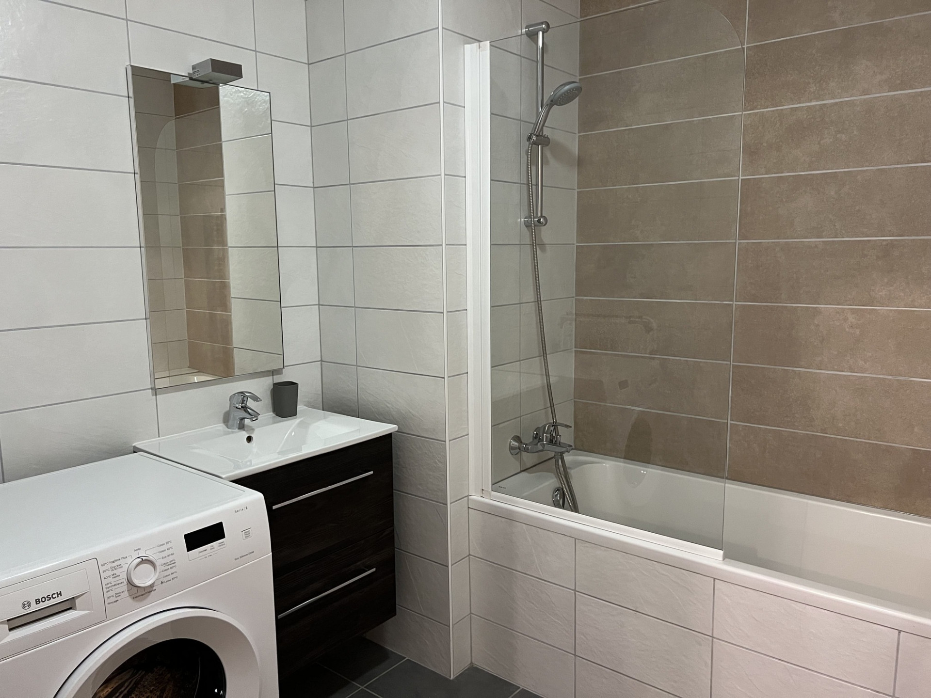 Residence 4 Elements, Building A, Apartment 14, Bathroom, Châtel Vallée d'Abondance 74390