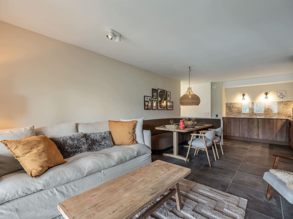 Residence ALCHIMIE, apartment 11B, living room, Châtel Booking family mountain vacations