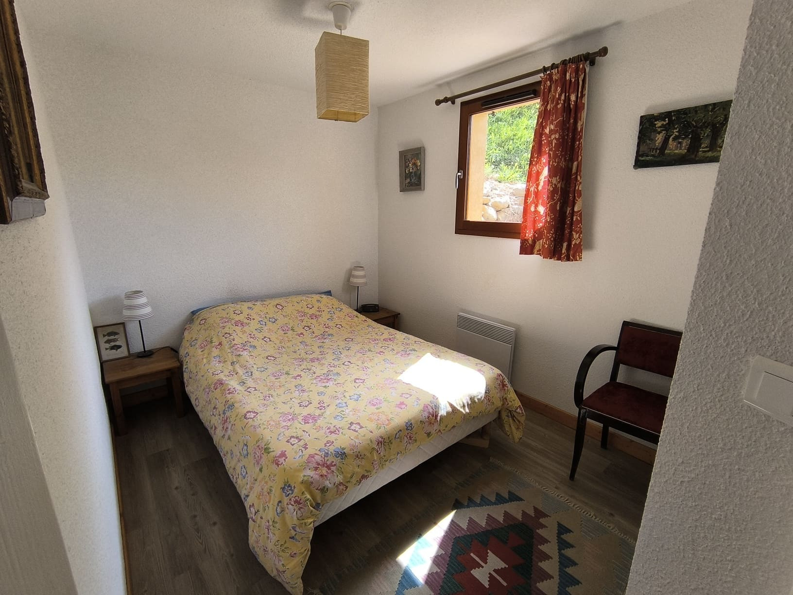 Residence Alpage, Apartment 3F, Chatel, Double bedroom, Haute savoie