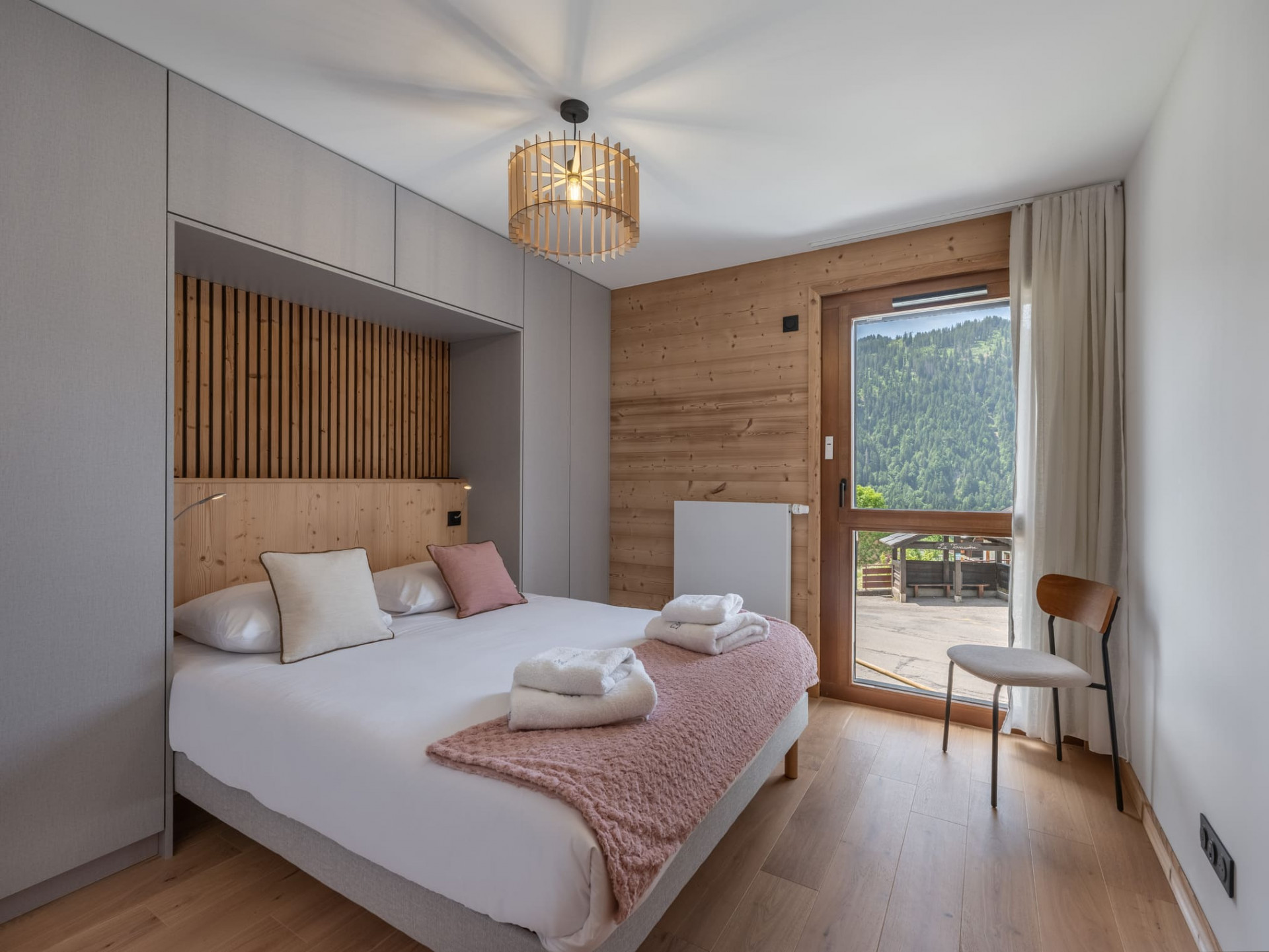 Apartment block Art Mony, Apartment 107, Chatel, Bedroom, Chatel reservation