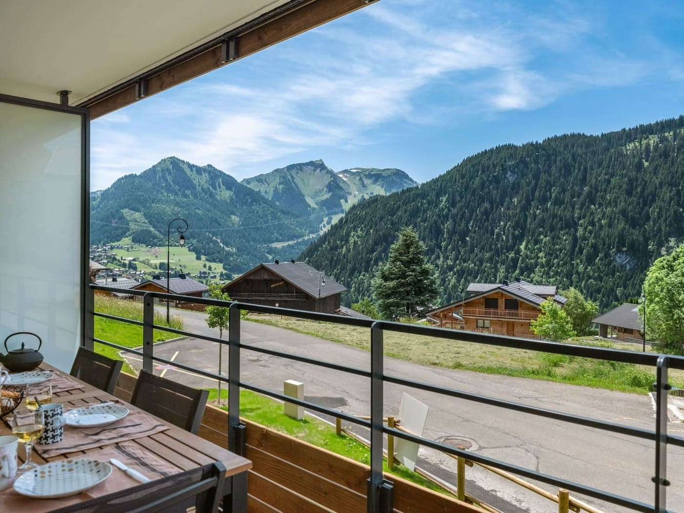 Apartment block Art Mony, Apartment 107, Chatel, Patio, Sun