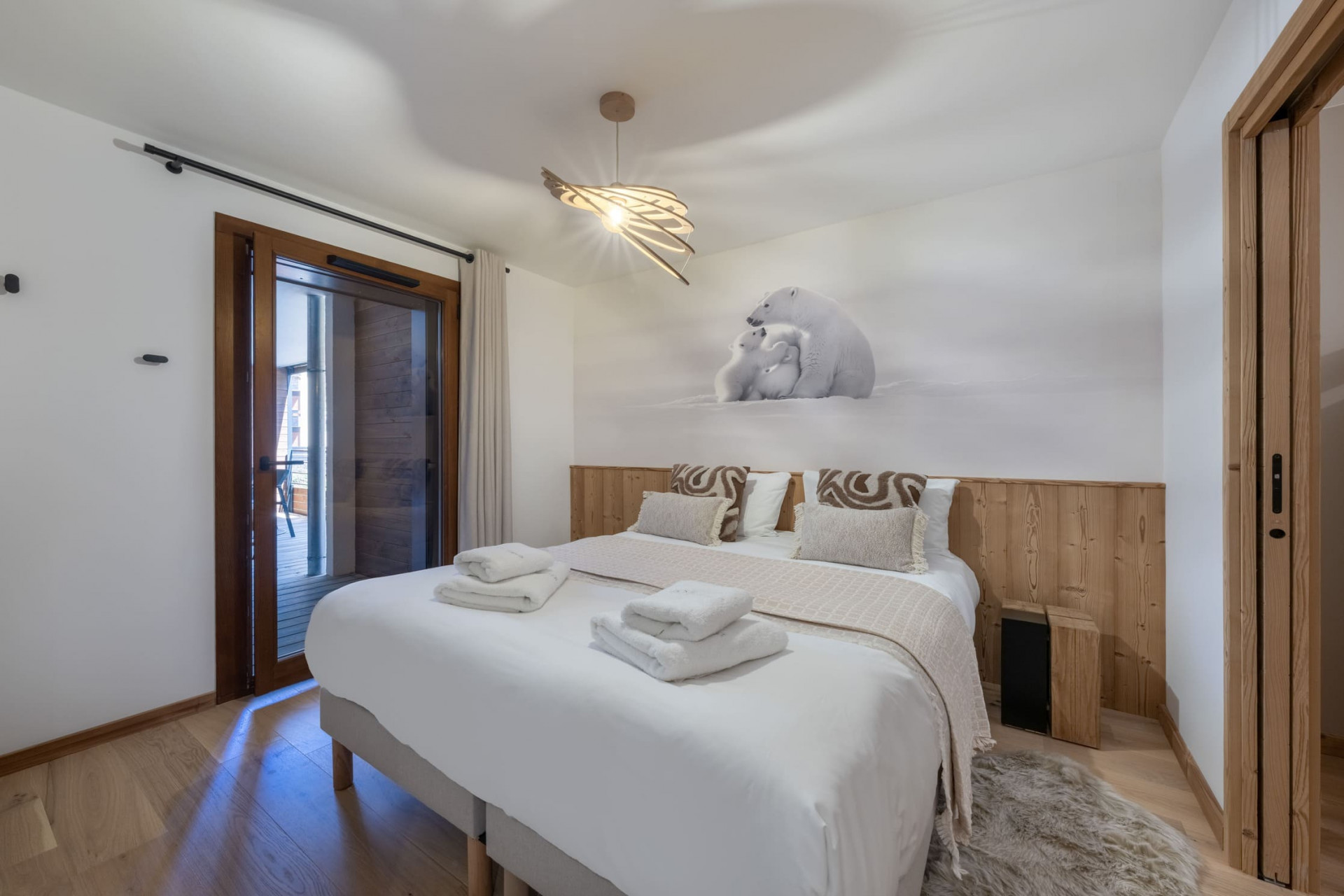 Art Mony Residence, Apartment 209, Châtel, Bedroom, Mountain Getaway Art Mony Residence, Apartment 209, Châtel, Bedroom, Mountain Getaway
