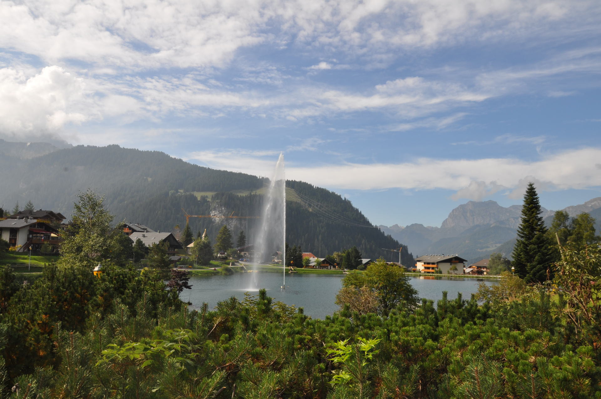 Residence Balcon du Lac, View, Châtel Mountain lake 74
