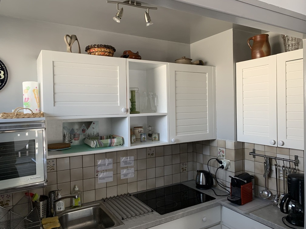 Caribou Residence, Apartment 7, Kitchen, Châtel, Abondance Valley