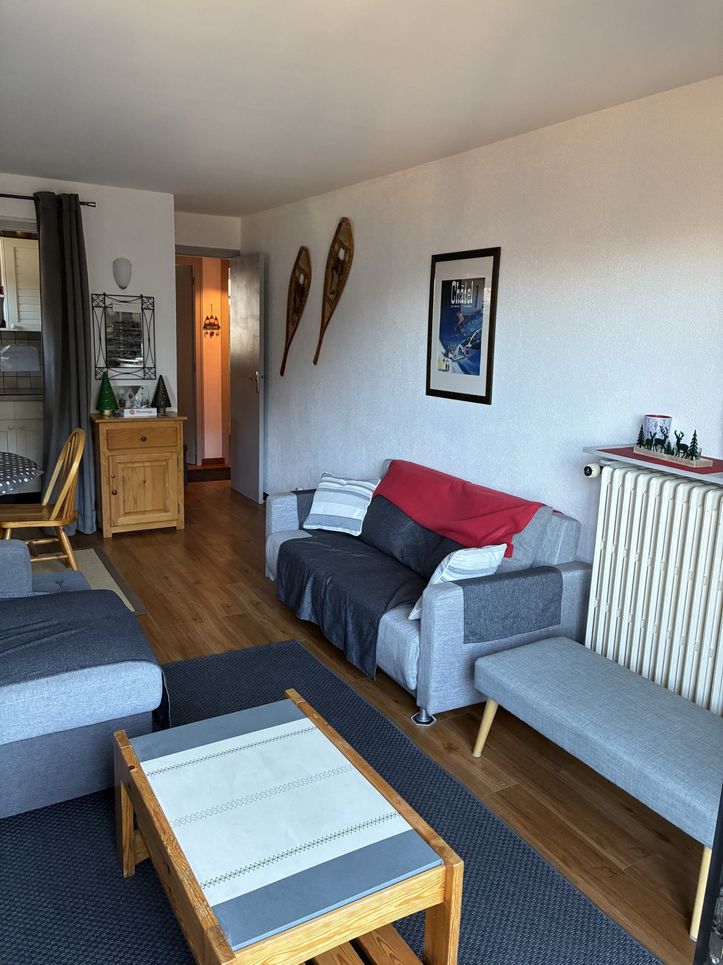 Caribou Residence, Apartment 7, Living Room, Châtel Reservation 74