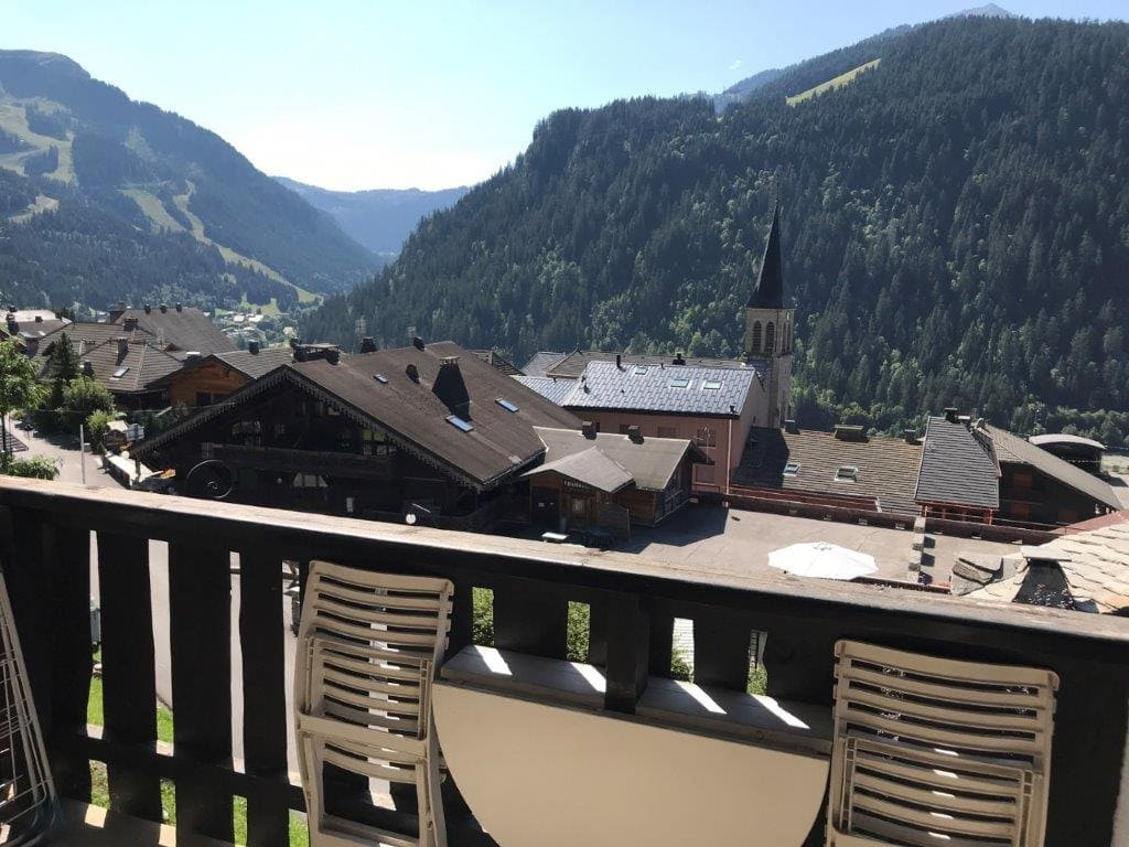 Caribou Residence, Apartment 7, View, Châtel: Summer, Mountains, Family, Vacation