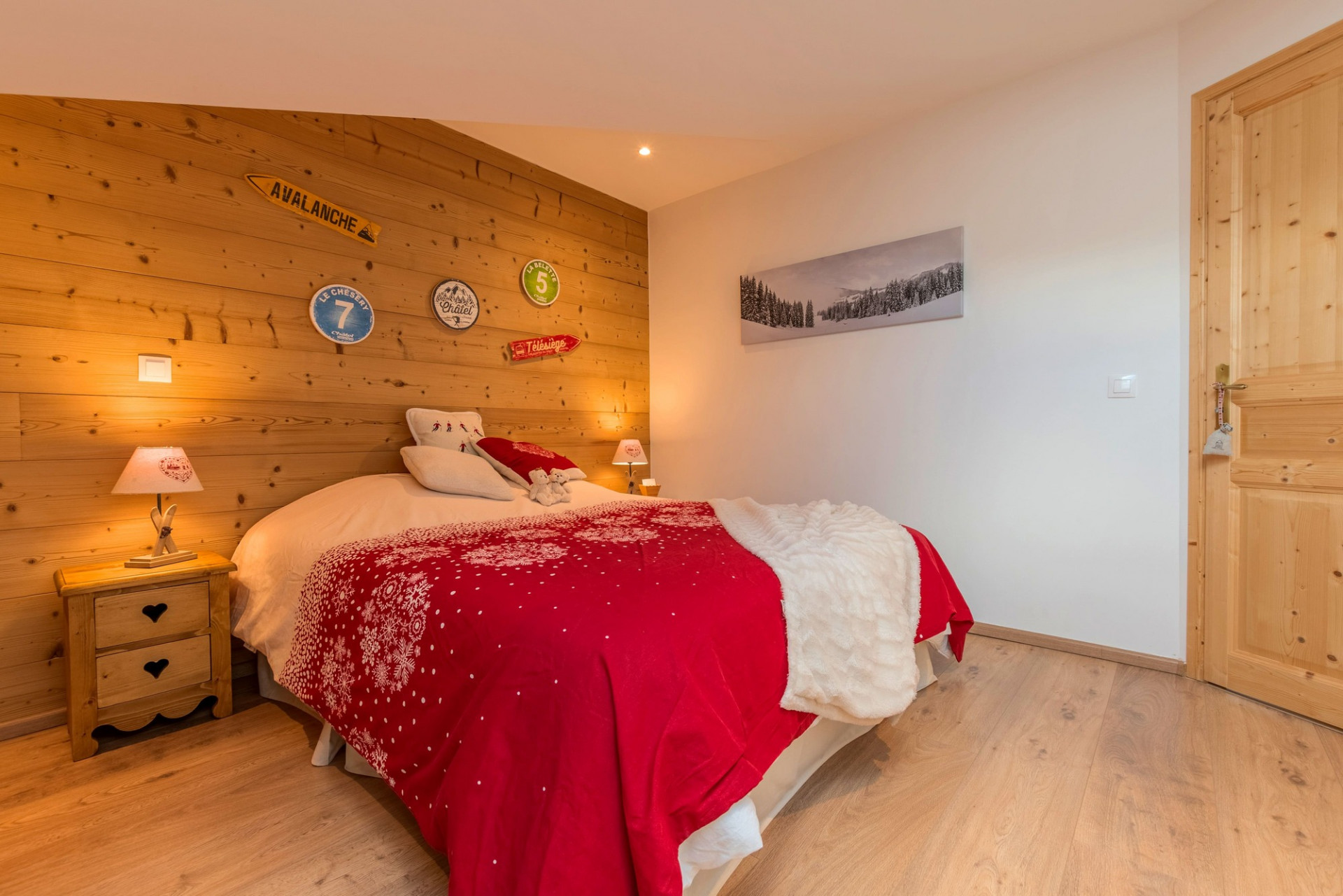 Chalets des Freinets Residence, Building C, Apartment 301, Double Room, Châtel Reservation 74390