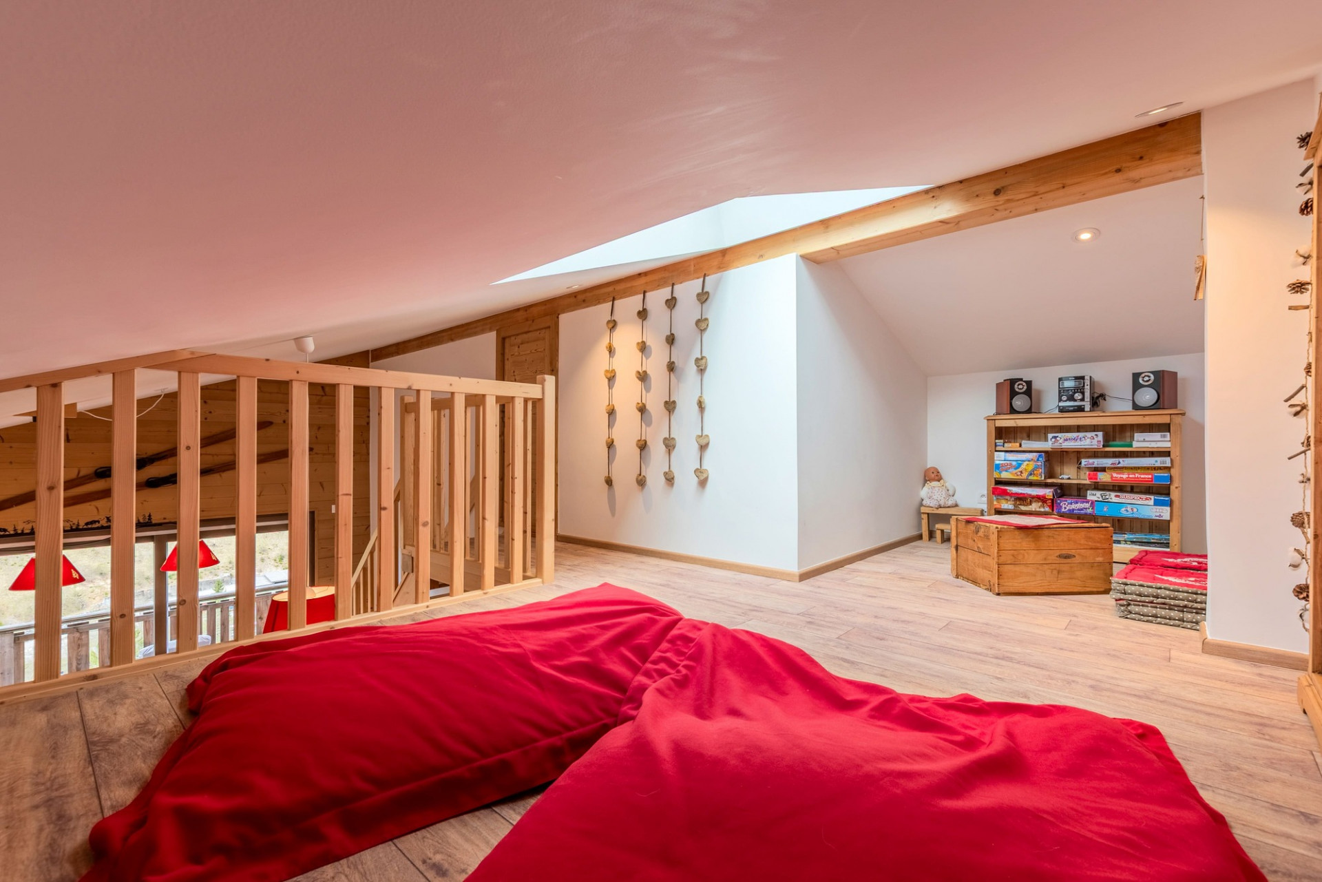 Chalets des Freinets Residence, Building C, Apartment 301, Living Room, Châtel, Les Portes du Soleil