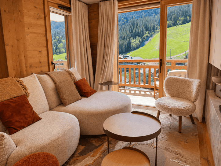 Residence Etoile du Linga, Apartement 22A, Living room, Portes du Soleil Residence Etoile du Linga, Apartement 22A, Living room, Portes du Soleil