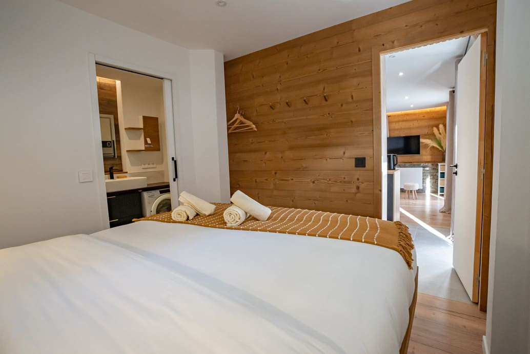 Residence Grand Tetras, Apartment 203, Double bedroom, Weekend in the snow