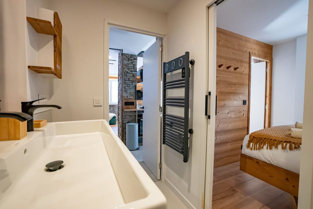 Residence Grand Tetras, Apartment 203, Shower room, Wellness at the resort