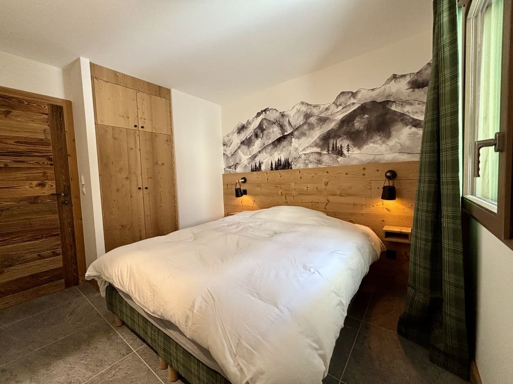 Residence Alchimie, Apartment 12C, Chatel, Double bedroom, Accommodation rental