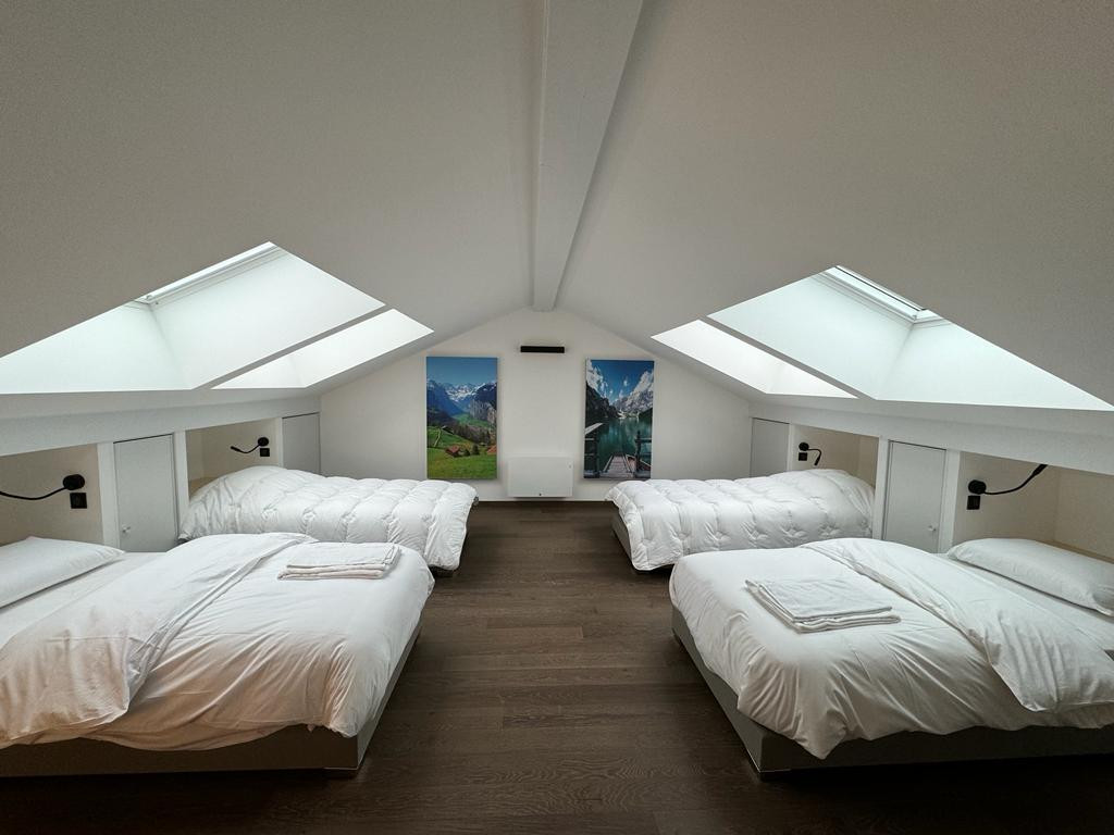 Résidence L'Alchimie, Apartment 21 A, Bedroom 4 single beds (100 x 200) Châtel