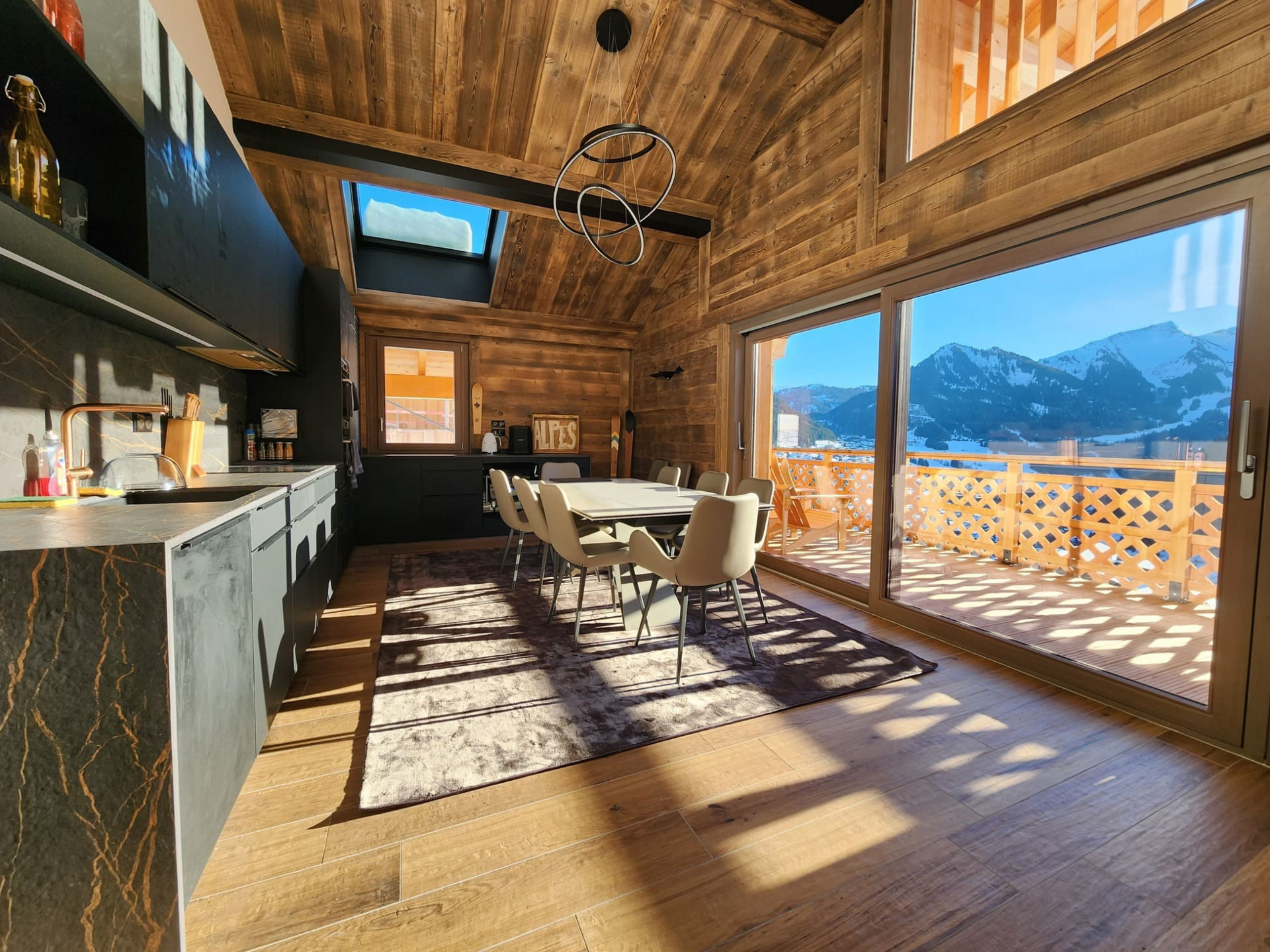 Résidence L'Alchimie, Apartment 21 A, Fitted kitchen, Châtel Petit Châtel