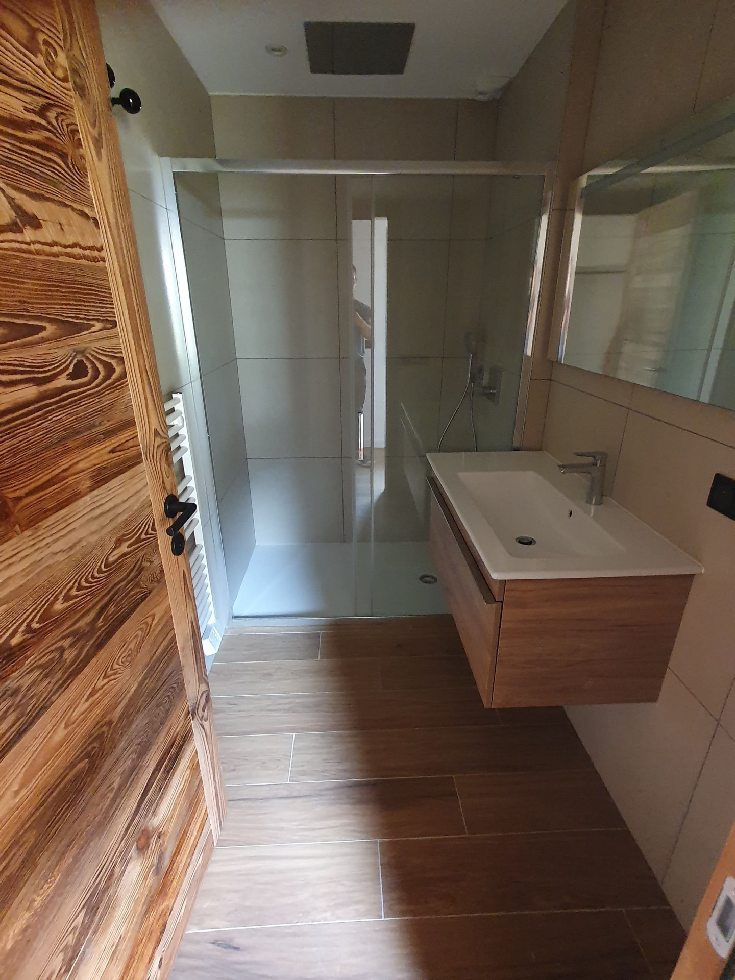 Résidence L'Alchimie, Apartment 21 A, Double bedroom shower room, Châtel