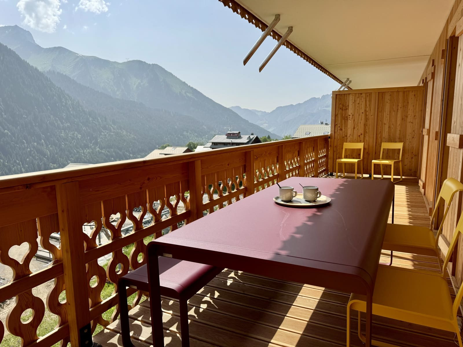 Résidence l'Alchimie, Apartment 22B, Terrace with Mountain view, Châtel Summer Holidays