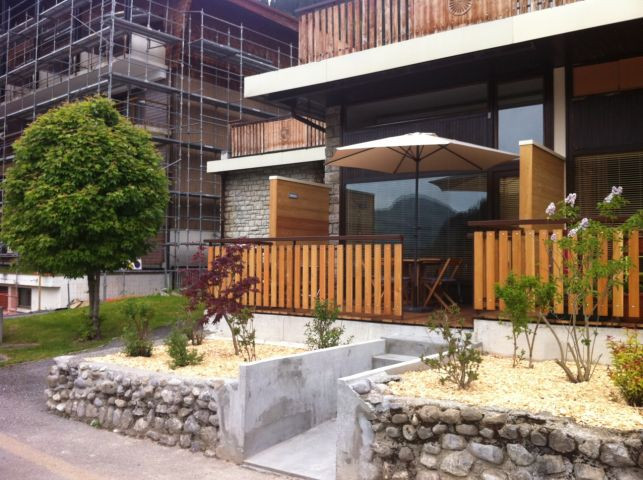 Résidence LA RESIDENCE, apartment 1, terrace, Châtel Reservation