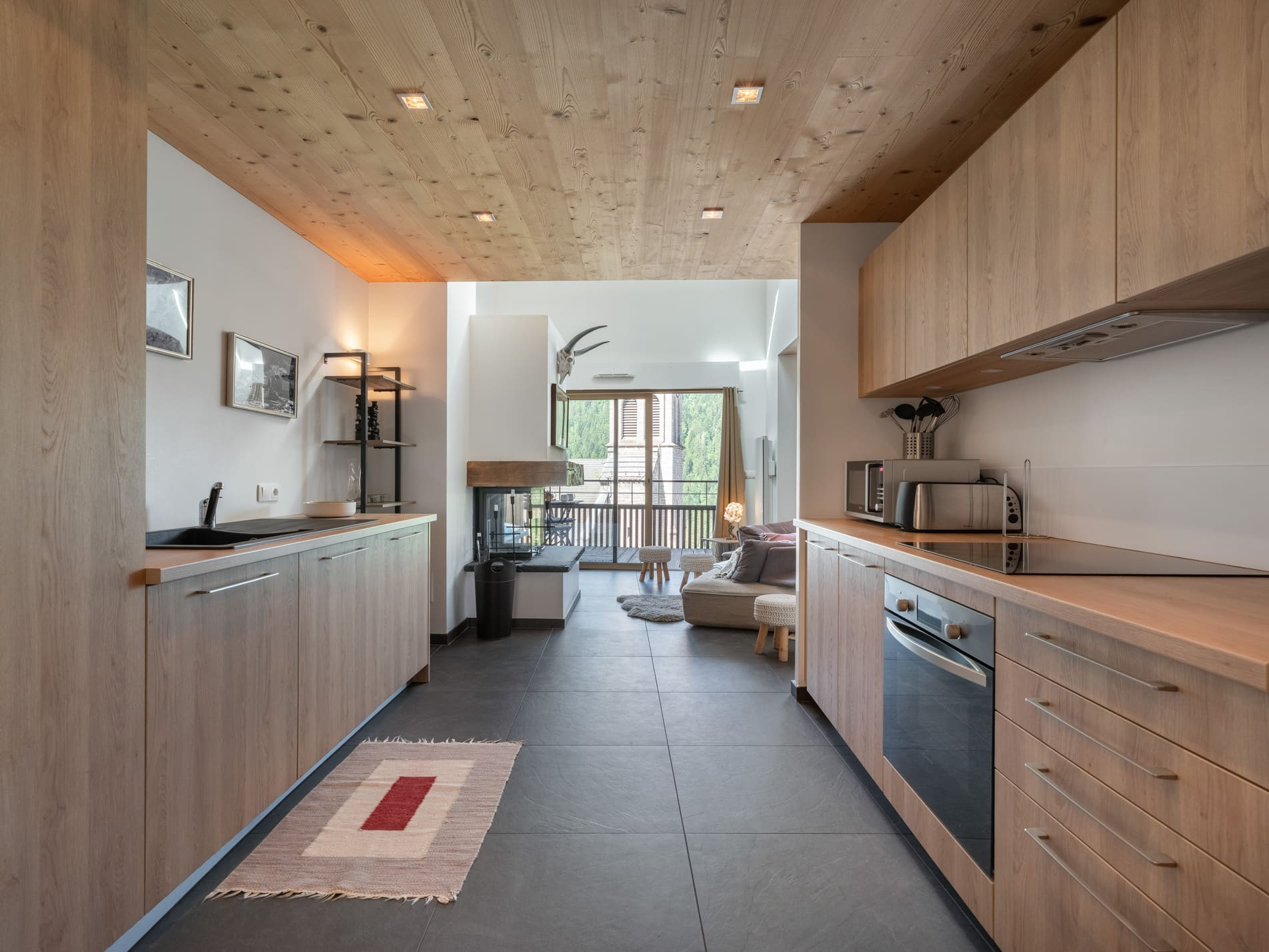 Residence Le Lion d'Or, Apartment 12, Chatel, Kitchen, Family activities